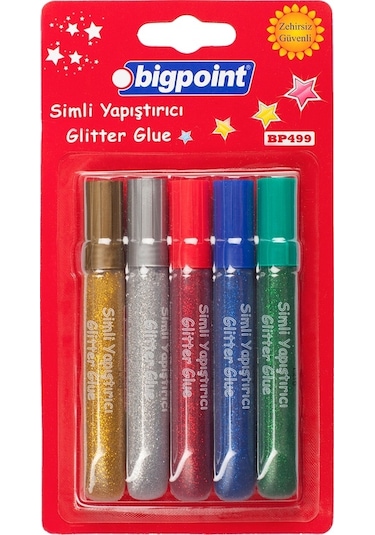 Bigpoint Simli Yapıştırıcı 10.5 ml 5'li Blister