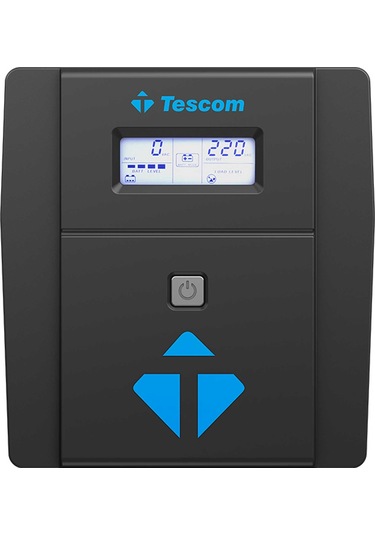 Tescom Leo 1000va 5/10 Dk 2x12v 7ah Akü Line Interactive Ups