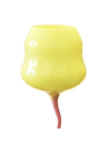 Suntek Magideal Şarap Kadehi Benzersiz İçme Bardağı Martini Sarı