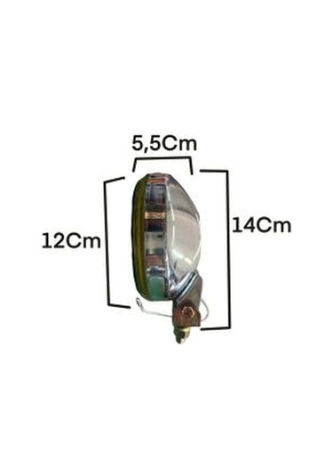 2 Adet Maxtel Sis Lambası Colormatik / Rainbow Cam Arkası Metal N