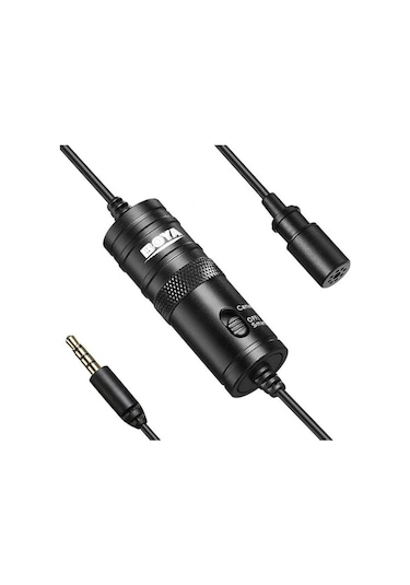 Boya By-m1 Kablolu Lavalier Yaka Mikrofonu