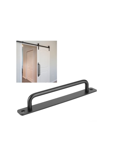 Shineyee Alüminyum Kaydırma Kapı Kolu, Balkon/dolap İçin Siyah, 192mm Mesafe, Dayanıklı Ve Konforlu Dokunuş, Kolay Kurulum Diğer