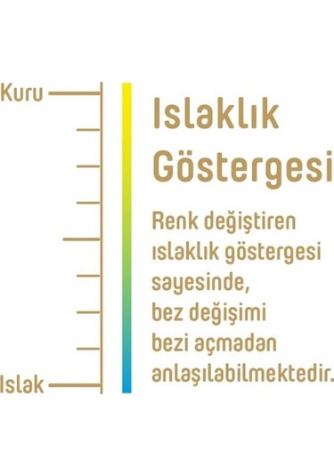 Pure Baby Organik Pamuklu Bez 5 Numara Junior 76 Lı Islak Havlu PUREBABY.014 5 Numara