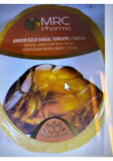 Amber Özlü Doğal Süngerli Sabun 135 Gr