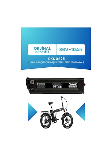 Rks Xs25 Uyumlu 36v 10ah Güçlendirilmiş Batarya