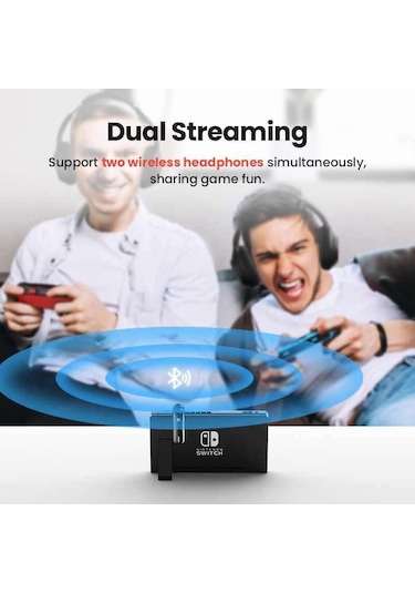 Ugreen Nintendo Switch İçin Bluetooth 5.0 Verici Ses Adaptörü Siyah
