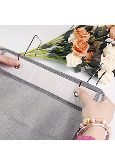 Hightower Gri 4 Bölmeli Asılı Çok Katmanlı Oyuncak Ve Organizatör Çantası Diğer