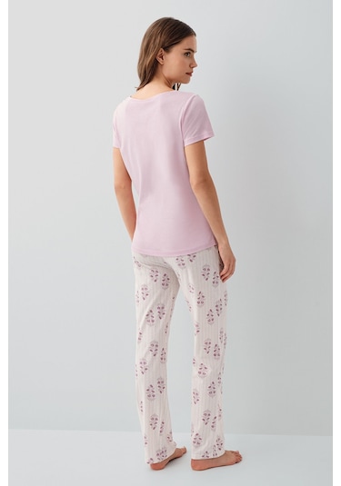 Pierre Cardin Kadın Pembe Pijama Takım Pc9214-s-v2 Pembe