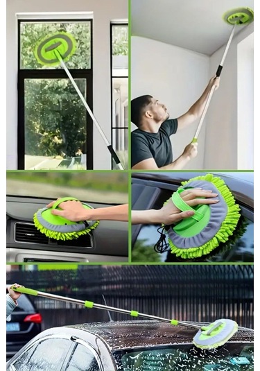 Büro Ev Ofis Yazlık Hijyeni İçin Yadak Bezli Paspas Mikrofiber Etkili Tenizlik Mopu
