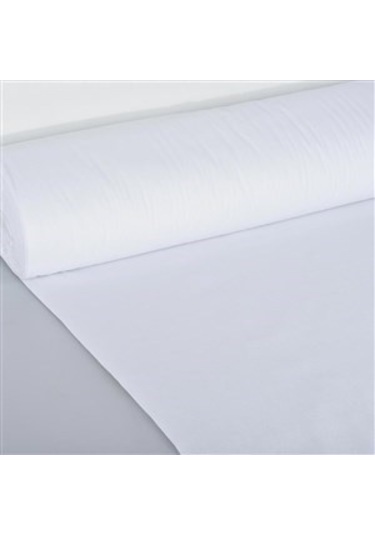 Ceylan Home Amerikan Ham Bez Kumaş Ölçü Seçenekli Beyaz Beyaz