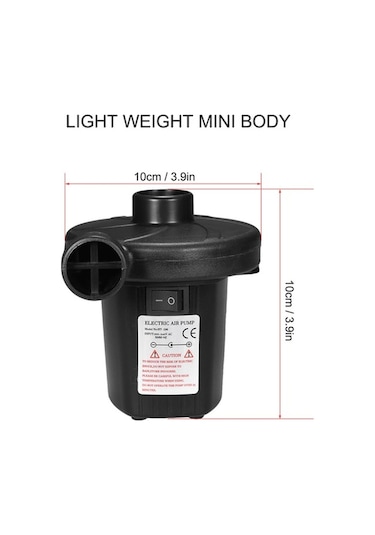 Artfulabode Yatak Ve Şişme Şişirme Portatif Pompası Kamp, İçin Hızlı Geeroyoo Fişli Ev Elektrikli Avrupa Araç - Ah