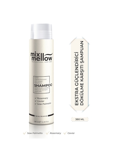 Mixmellow Ekstra Güçlendirici Dökülme Karşıtı Şampuan 380ml