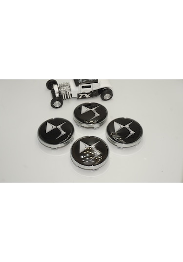 Citroen DS Logo Jant Göbeği Kapak Seti  60mm