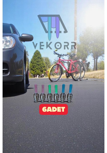 3 Çift 6 Adet Hareket Sensörlü Sibop Işık