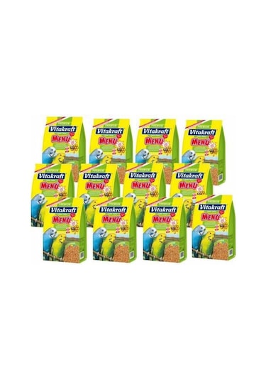 Vitakraft Menü Muhabbet Kuşu Yemi 12 x 500 G