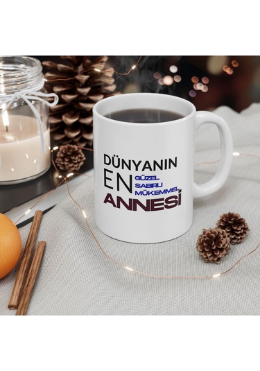 Dünyanın En Yakışıklı Babası Yazılı Babalar Günü - Doğum Günü Hediyesi - Hediye Porselen Kupa Bardak Beyaz