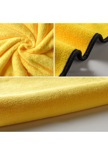 Laspak Mikro Fiber Bez Ultra Su Emici Sarı-gri 50 70