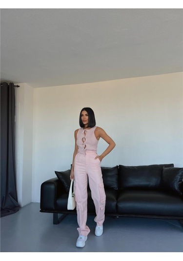 Modaserdem Kargo Pantolon - Somon Somon