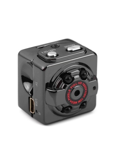 Jeemson Mavi Mini Hareket Algılama Kameralı - 1080p Full Hd Dış Mekan Spor Kamerası Geniş Açı Görüntü Kaydı