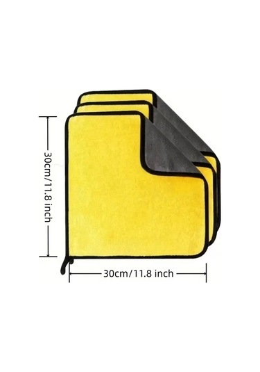 Yünlü Hassas Araba Yıkama Ve Temizlik Bezi Renkli