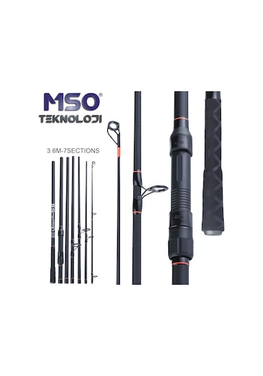 MSO High Quality 3.6M Karbon Fiber 7 Parça Olta Kamış