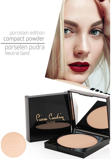 Pierre Cardin Porcelain Edition Compact Powder - Pudra - Neutral Sand