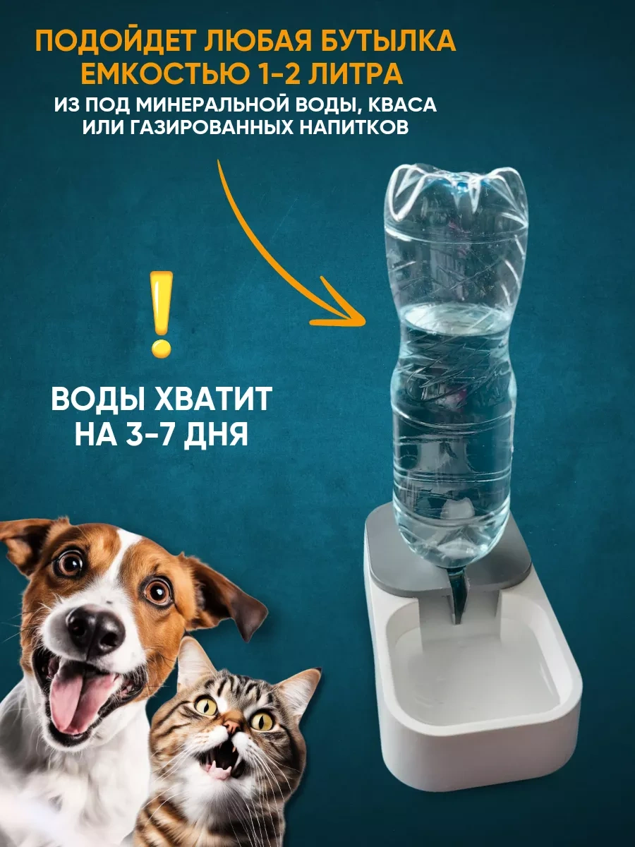 Anticarapki Kediler Ve Köpekler İçin Otomatik Su Kabı 2l 252801654