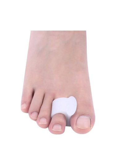 Ayak Orta Parmak Yüzük Parmak Arası Makaralı Silikon Nasır Tahriş