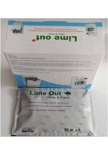 Çamaşır Ve Bulaşık Makinesi Temizleyici Lime Out 10 Adet - 556027607