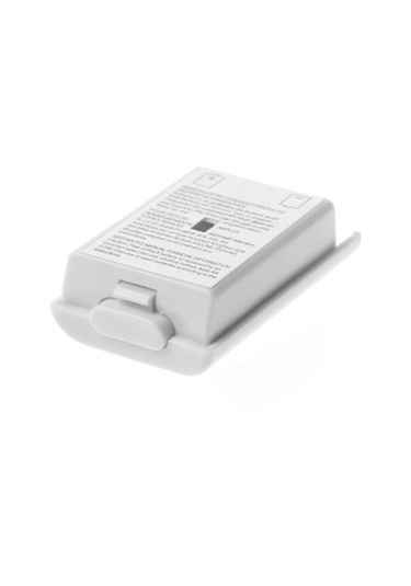 Kontorland Xbox 360 Kablosuz Oyun Kolu Beyaz Pil Kapağı