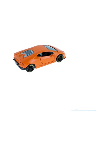 Oyuncak Metal Çek Bırak Süper Sport Araba Turuncu 11 Cm
