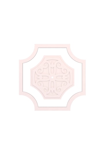 Motifpiyer Lamba Tavan Göbeği 54-2-model-4gen-iç-egri-76cm-dış-çitalı Beyaz