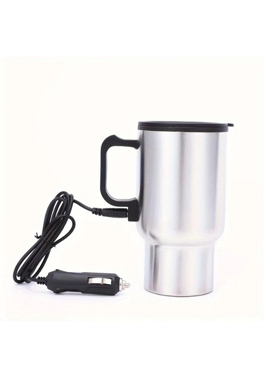 Dashanshop 1 Adet 450ml Paslanmaz Çelik Seyahat Bardağı Isıtıcılı Termos