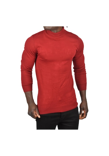Deepsea Erkek Bordo Yarım Balıkçı Yaka Tüylenmeyen İnce Triko Kazak 2505502 Bordo Deepsea Erkek Bordo Yarım Balıkçı Yaka Tüylenmeyen İnce Triko Kazak 2505502 Bordo