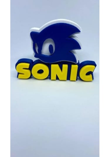 Sonic Logo Masaüstü Dekoratif