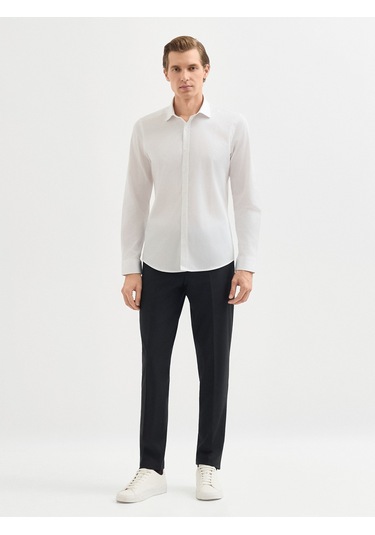 Toss Erkek Extra Slım Fıt Gömlek-beyaz 11.25s.04.330 Beyaz