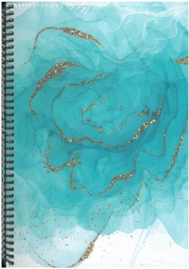 Elma Mermer Des.defter Sert Kap.spiralli 17 24 120 Yap.çizgili 1