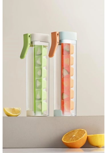 Periboia Pratik Basmalı Küp Buz Kalıbı Renkli