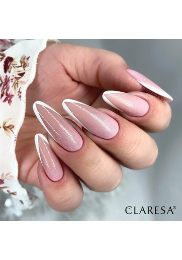 Claresa Kalıcı Oje Kiss Me 2 Simli Açık Pembe 5g
