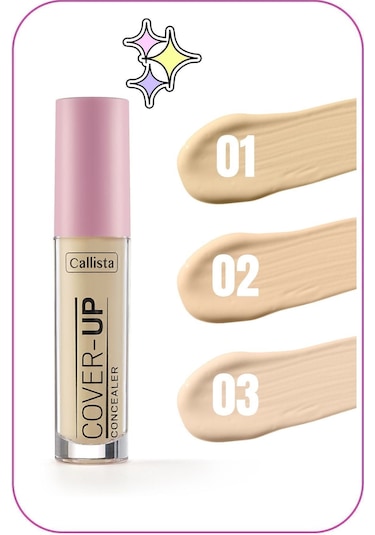Callista Cover Up Concealer Yoğun Kapatıcı Göz Altı Kapatıcısı - 03 Sand