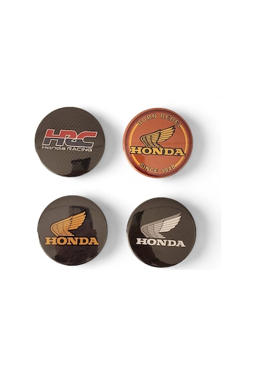 Motosiklet Magnet Set 2 Honda 4'lü Magnet Karışık Renkli