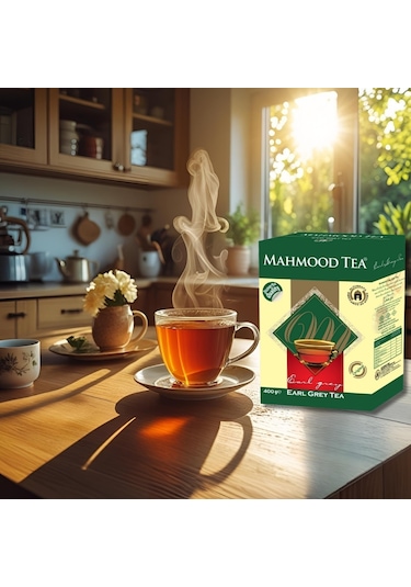 Mahmood Tea Earl Grey Bergamotlu Seylan Dökme Çay Kutu 400 G