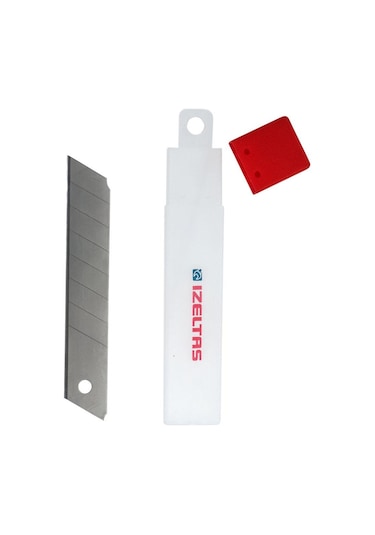 İzeltaş Pro Maket Bıçağı Geniş Yedek Bıçak 18 Mm 10'lu