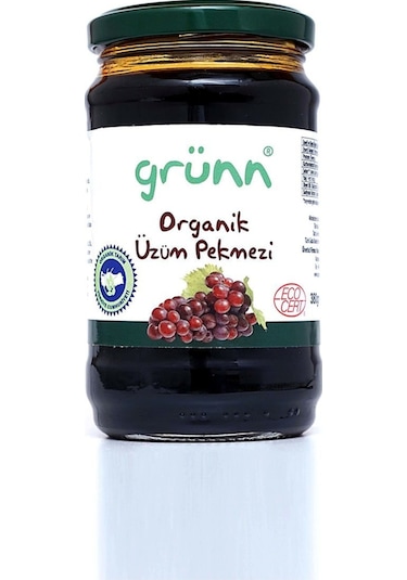 Grünn Organik Üzüm Pekmezi 850 G