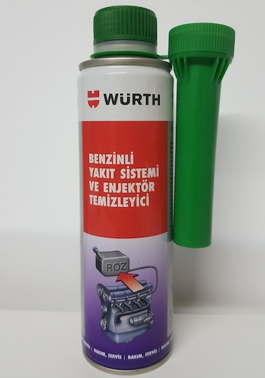 Würth Benzinli Yakıt Sistemi ve Enjektör Temizleyici 300 ML