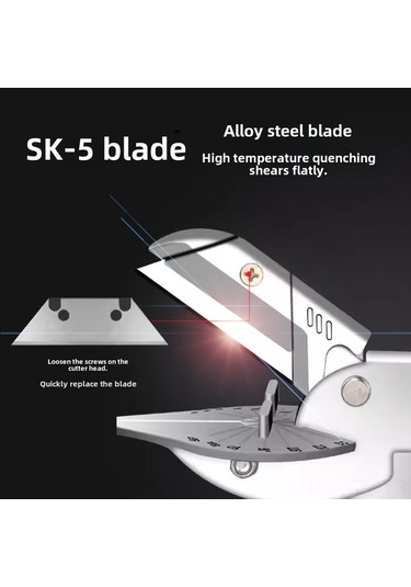 Yaozixa Fonksiyonel Açı Makası: 45 -90 U-şekilli Kenar, Kanal, Ahşap Kesici - Profesyonel Ve Dıy İçin Dayanıklı Kırmızı-siyah