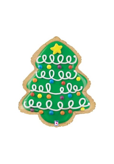 Yılbaşı Folyo Balon Çam Ağacı 25'' Dü 75