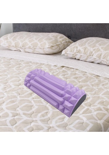 Suntek Sırt Boyun Masaj Aleti Kompakt Çok Yönlü Seyahat Mor Mor