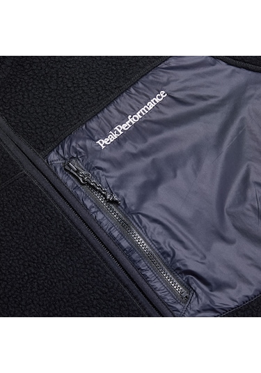 Peak Performance Peak Performance Pile Zip Erkek Polar Siyah Siyah