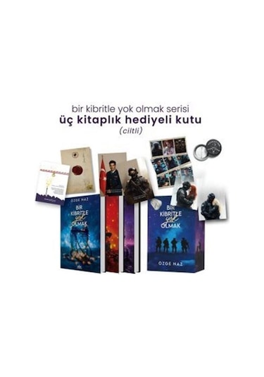 Bir Kibritle Yok Olmak Serisi 3 Kitaplık Hediyeli Kutu / Özg...